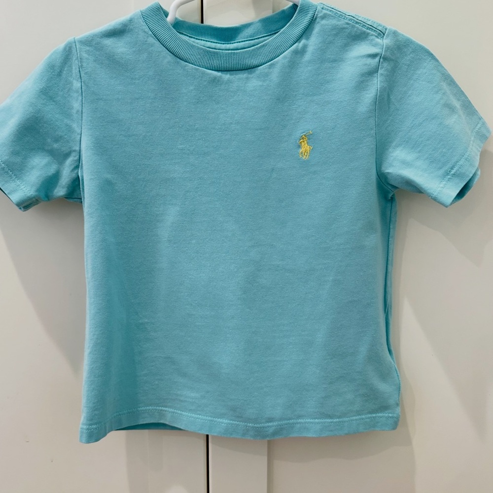 Polo by Ralph Lauren Kids Aqua Tee